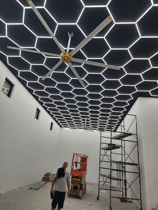 Hexagon lighting