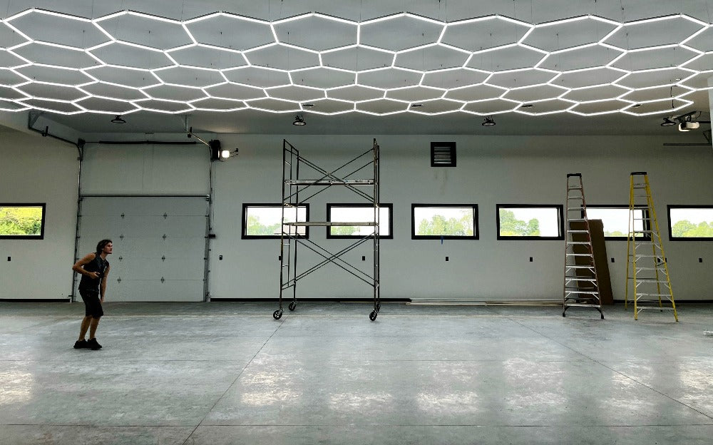 Hex garage LED Lighting 17x44