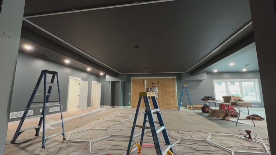 How to install hexagon garage lights: installation video