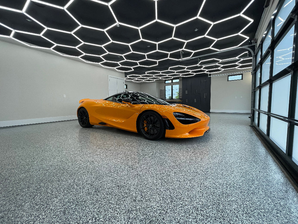 Hex Garage LED Lighting 5000K dimmable