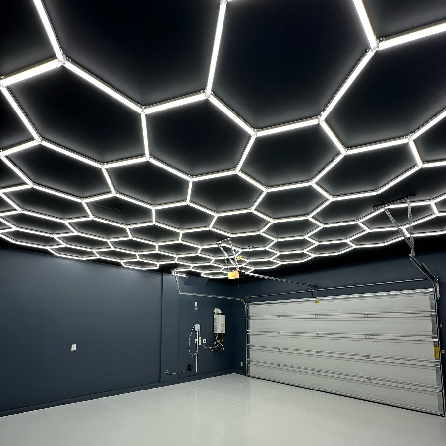 Hexagon Garage Hex Lights 20x20