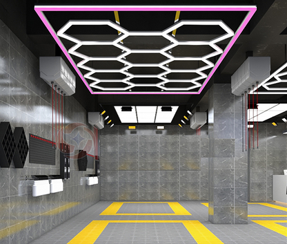 Hexagon_Garage_LED_Purple_Border