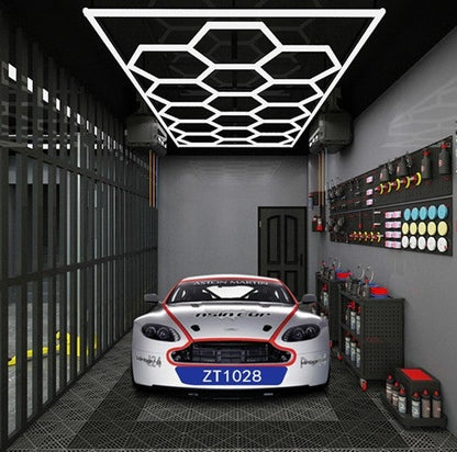 Hexagon Garage Lights Hex LED Lighting