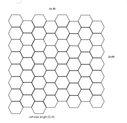 Hexagon Garage Light s Custom Grid