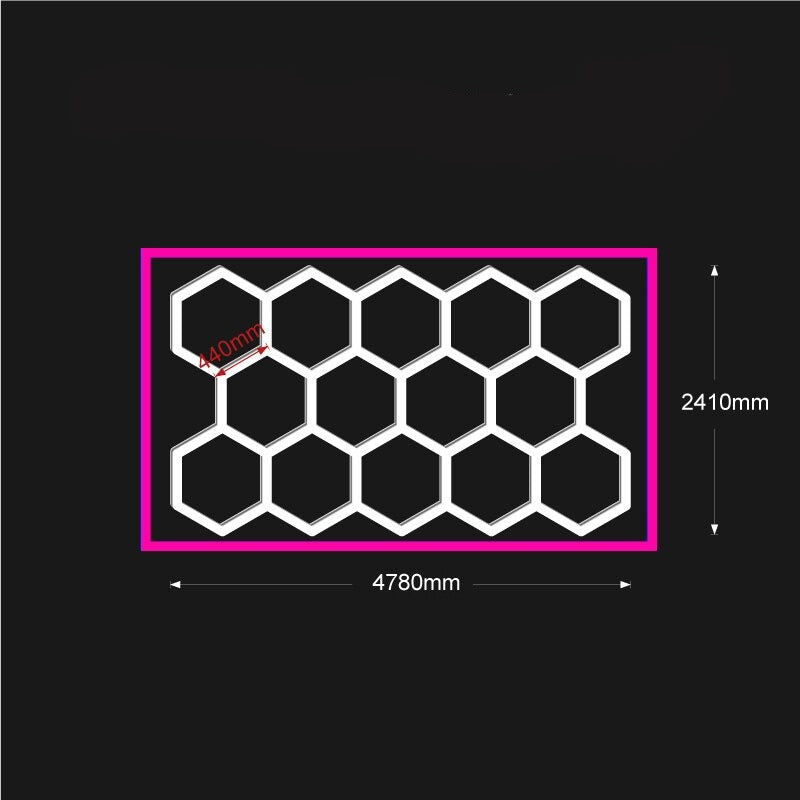 Hexagon_garage_LED_Grid_Lights